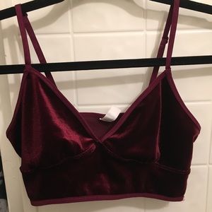 Velvet Bralette